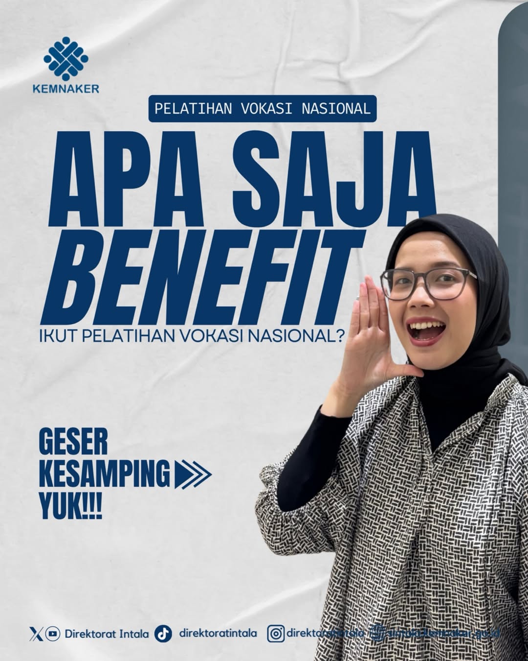 Pelatihan Vokasi Nasional 2026 Gratis dari Kemnaker

Daftar di https://skillhub.kemnaker.go.id/