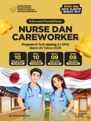 Informasi Program G to G Jepang Batch 20 Tahun 2026