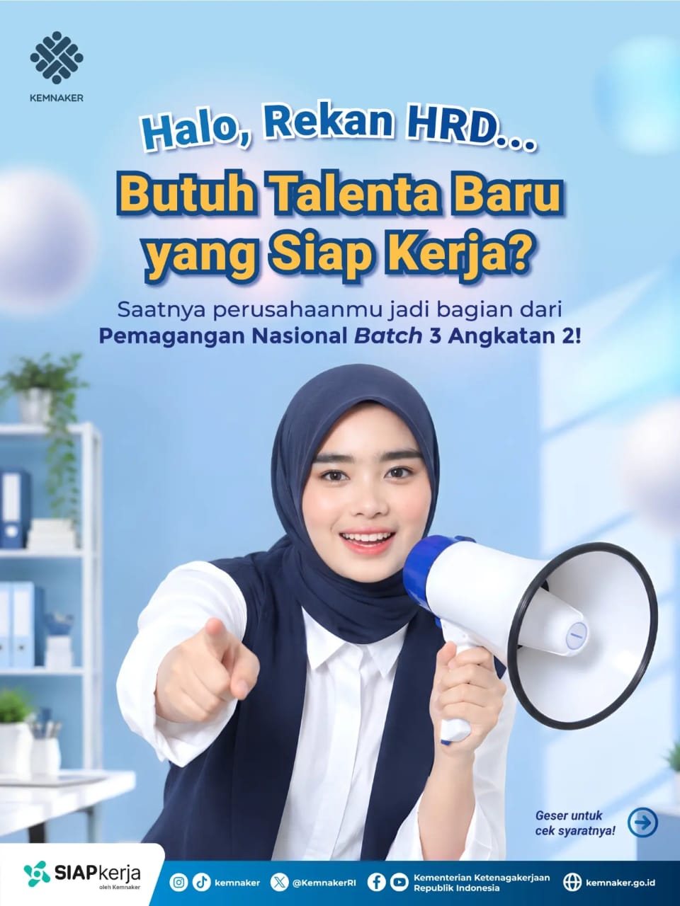 Timeline Program Nasional Magang